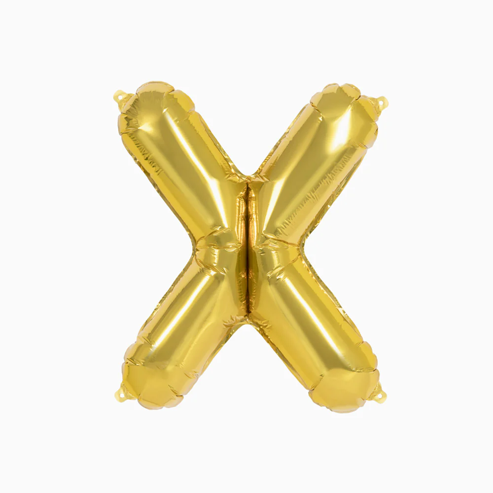 Globo Foil Letras 41 cm Oro - Image 27