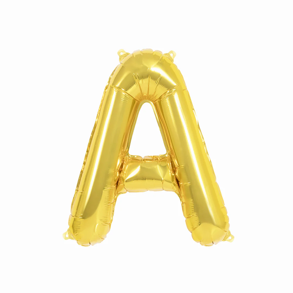 Globo Foil Letras 41 cm Oro - Image 3
