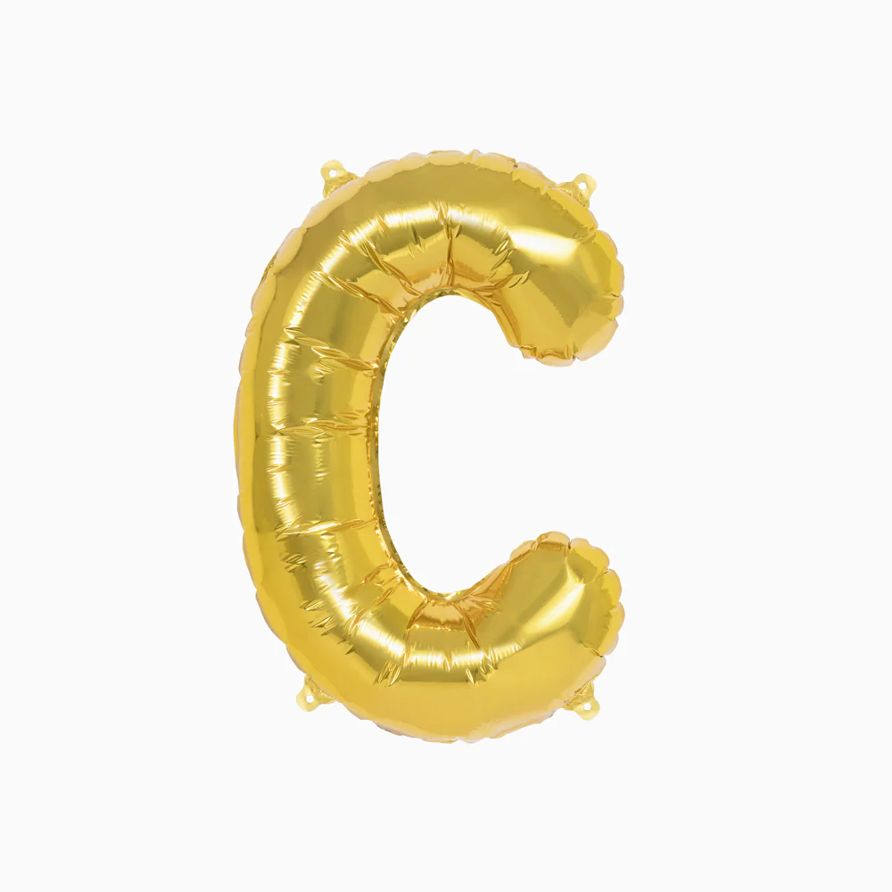 Globo Foil Letras 41 cm Oro - Image 5