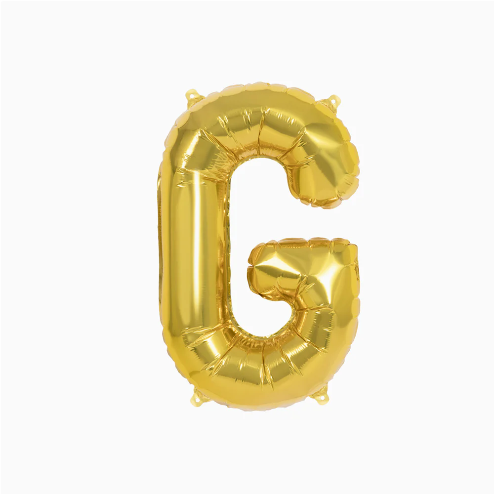 Globo Foil Letras 41 cm Oro - Image 9
