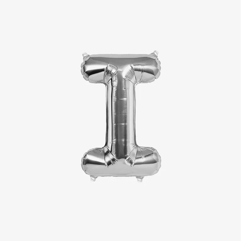 Globo Foil Letras 41 cm Plata - Image 11