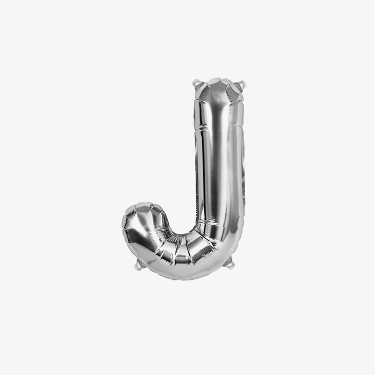 Globo Foil Letras 41 cm Plata - Image 12