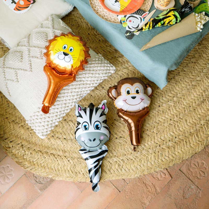 Globo Mano Foil Animales Jungle - Image 2