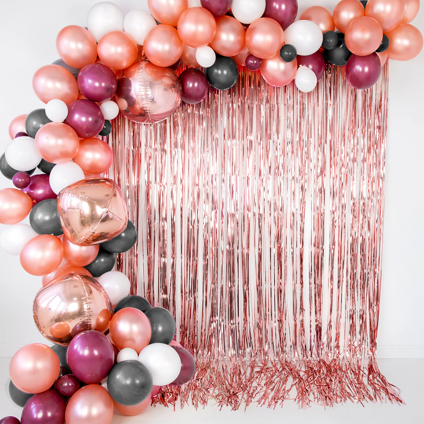 Globo Foil 40 cm Orbit Oro Rosa - Image 3