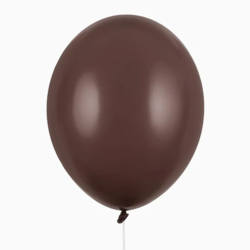 Globo Látex 30 cm Marrón Chocolate Pastel