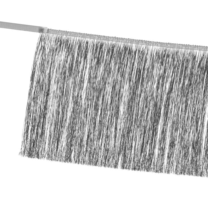 Guirnalda Flecos Metalizada Plata - Image 2