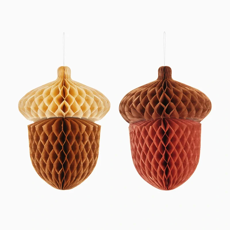 Honeycomb Papel Bellotas 27 cm
