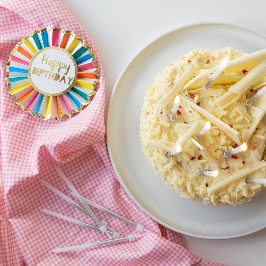 Pin Arcoíris "Happy Birthday" - Image 3