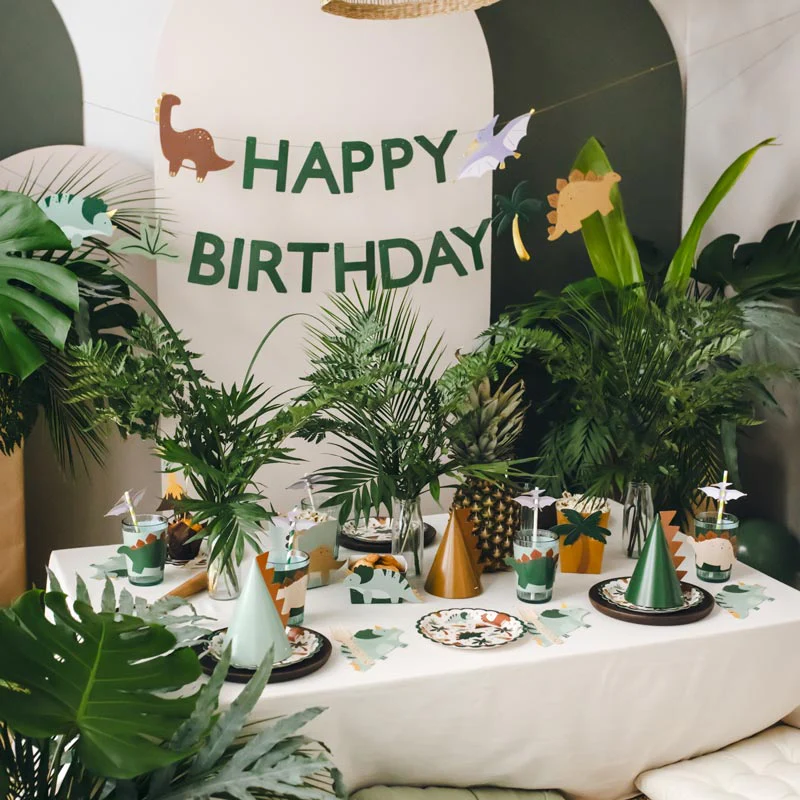 Invitación Cumpleaños 18.5 x 9.4 cm Dinosaurio Triceratops - Image 6