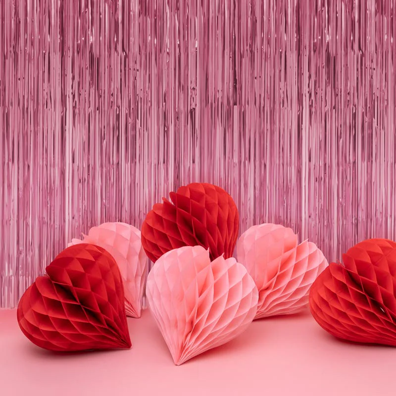Kit Deco Photocall San Valentín Guirnalda Rosa - Image 3