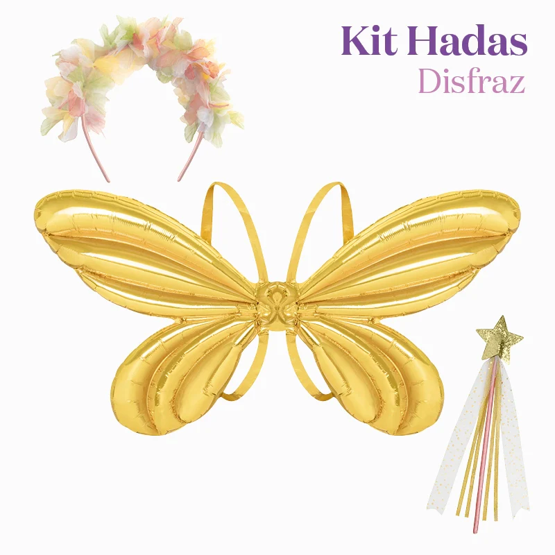 Kit Disfraz Hada Decoración