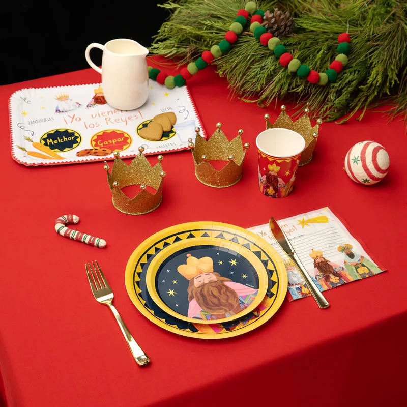 Kit Mesa Basic Noche de Reyes Magos 6 Personas 48 piezas - Image 5