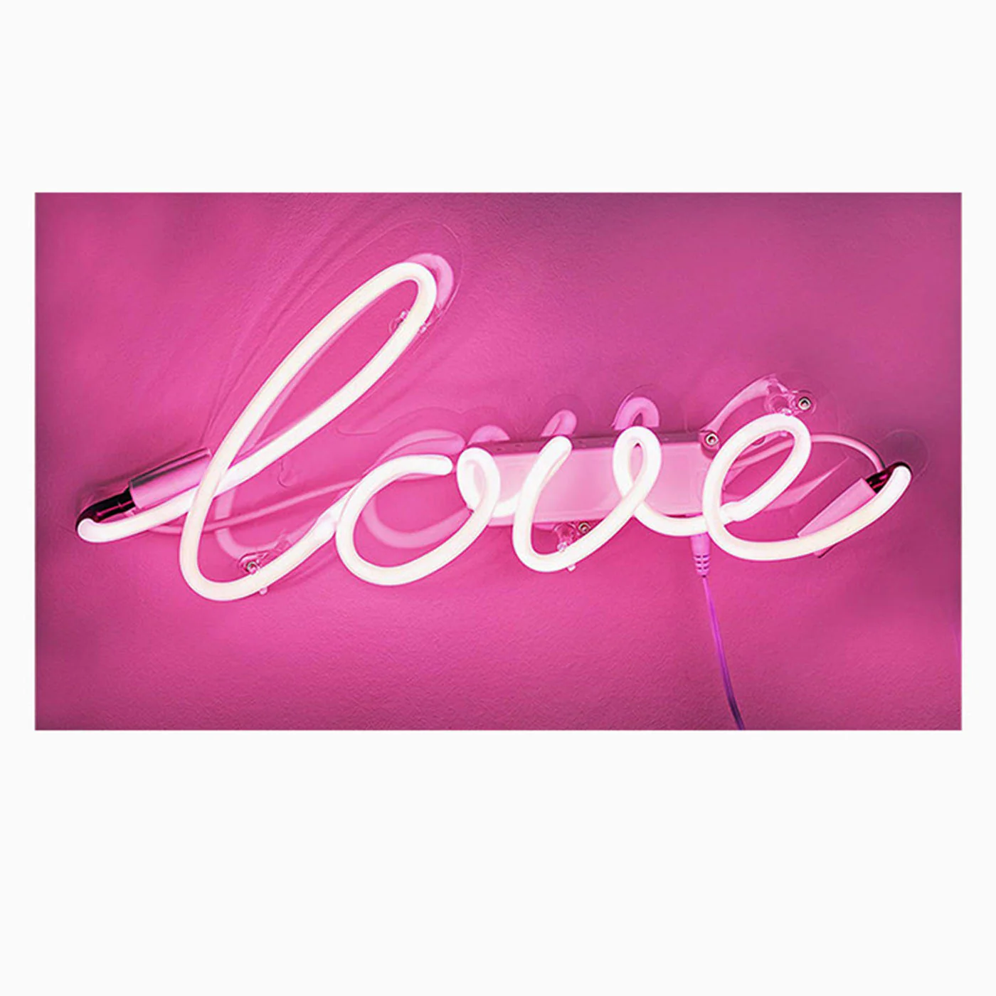 Letrero de Neon "Love" Rosa - Image 2