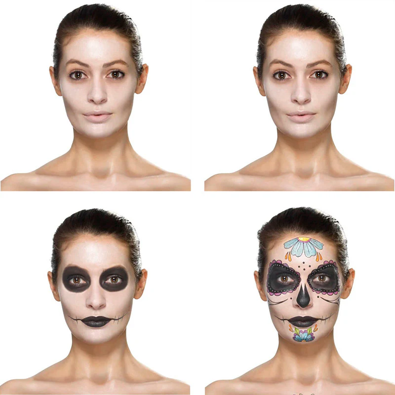 Maquillaje Facial Catrina Halloween - Image 2