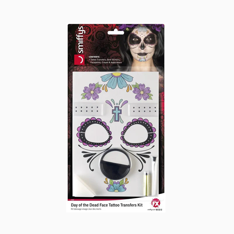 Maquillaje Facial Catrina Halloween - Image 4