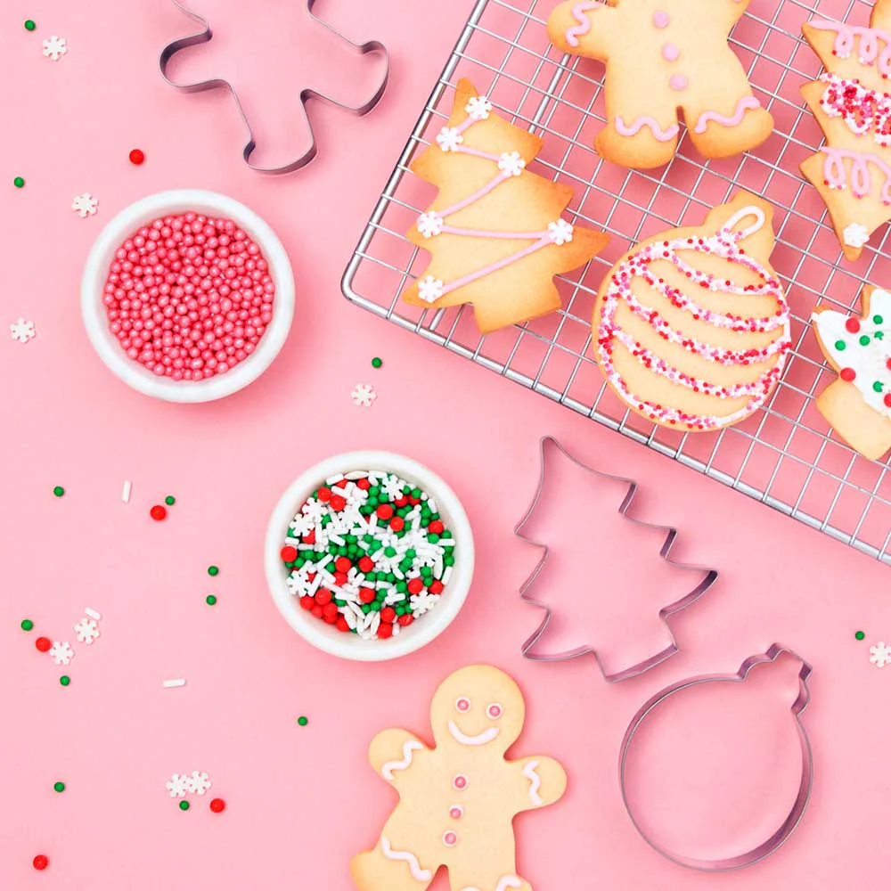 Moldes Galletas Repostería Navidad Cascanueces. Árbol y Bola - Image 4