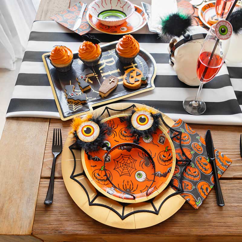 Pajitas Flexibles PLA 21 cm Ojo Halloween - Image 5