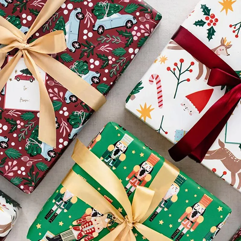 Rollo Papel de Regalo Navidad Coches - Image 3