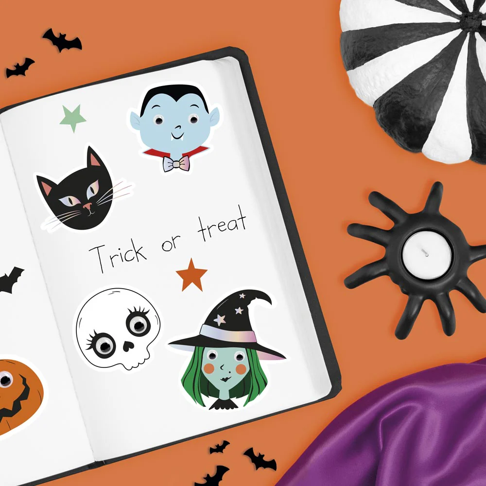 Pegatinas "Trick or Treat" Ojos Saltones - Image 2