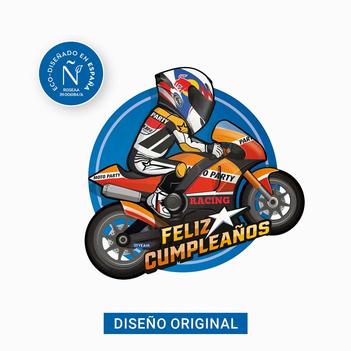 Piñata "Feliz Cumpleaños" Moto GP - Image 5