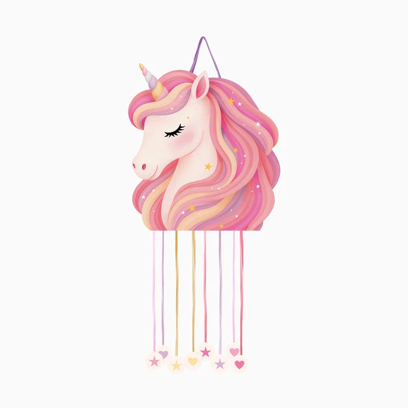 Piñata Unicornio Baby Rosa