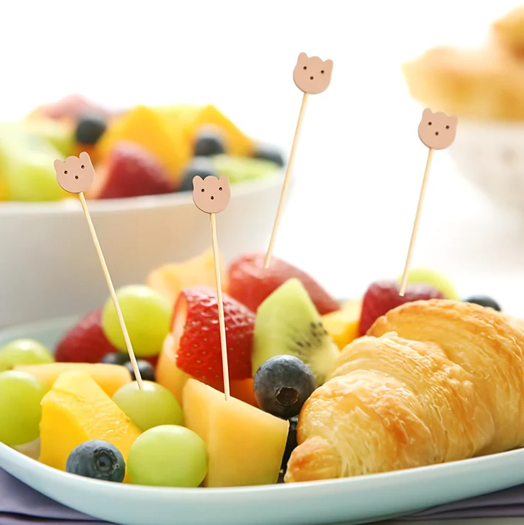 Pinchos Bambú 12 cm Oso - Image 2