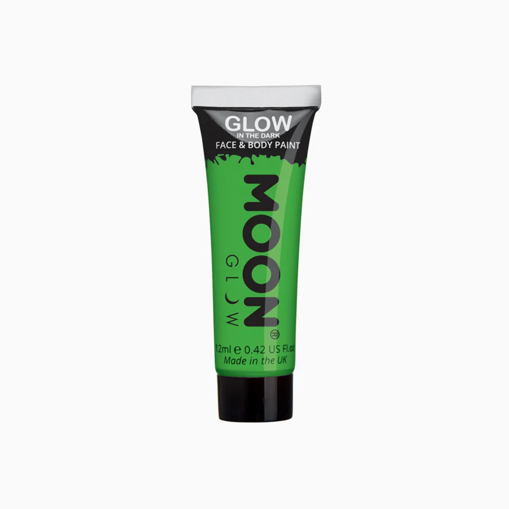 Pintura Facial Luminosa 12 ml Verde