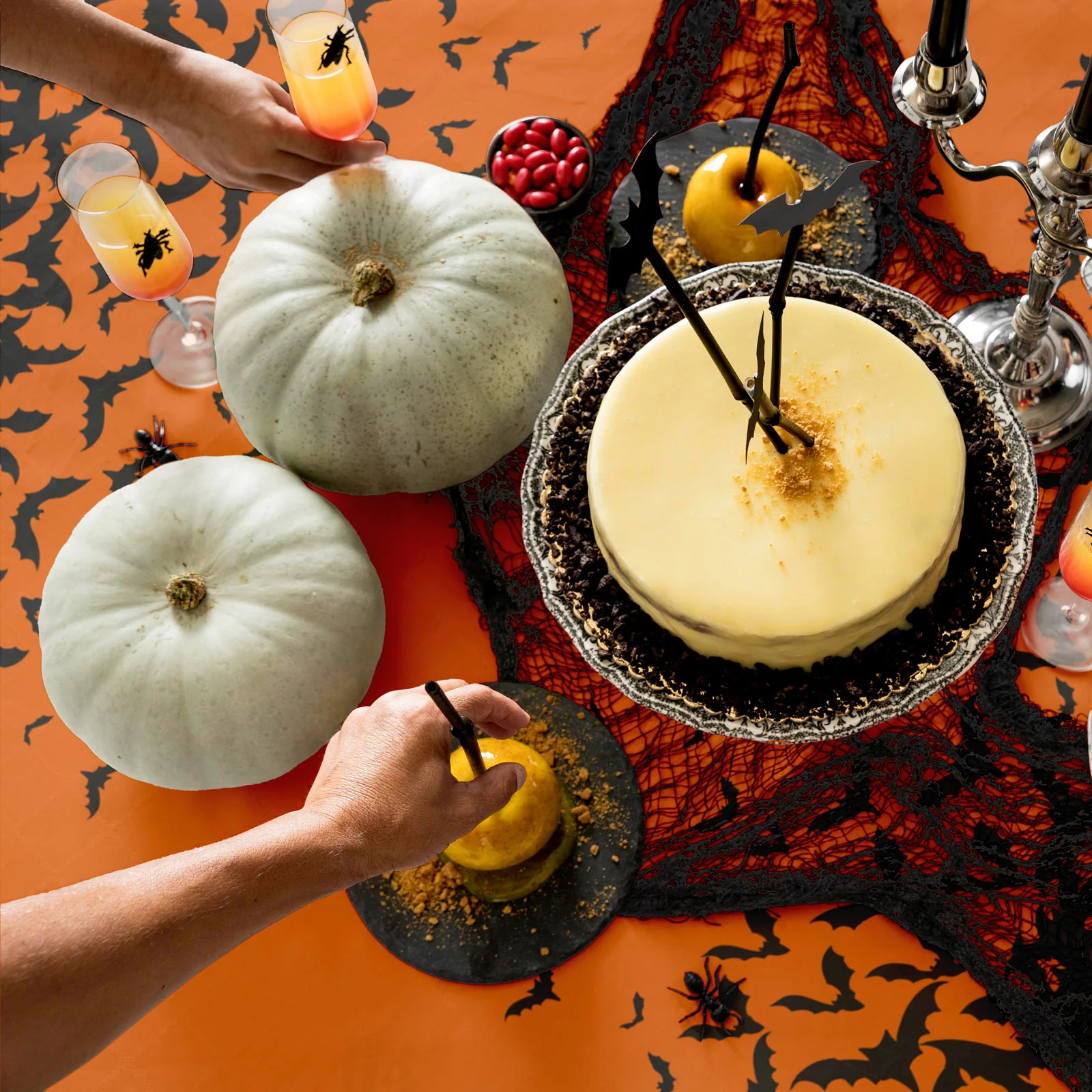Rollo Mantel Papel Murciélago Halloween 1.20 x 5 m - Image 5