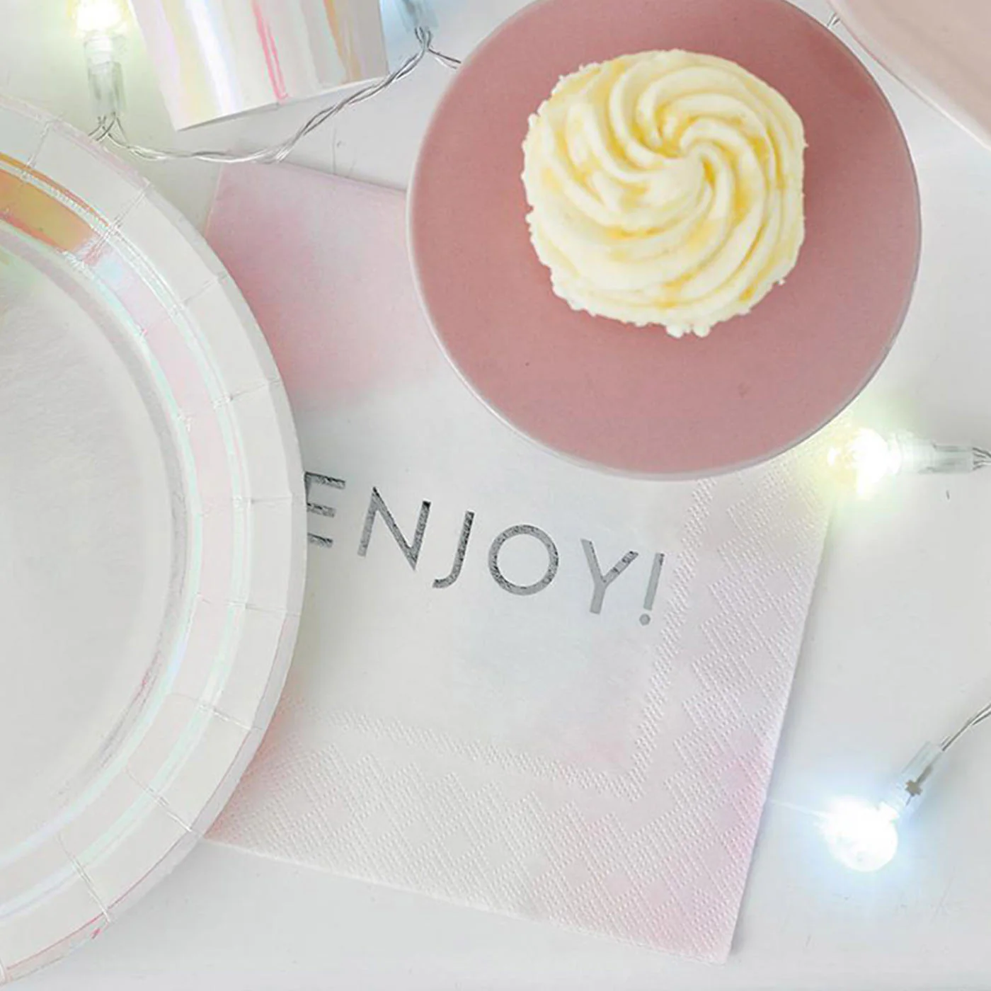 Servilletas Papel Acuarela "ENJOY" - Image 2