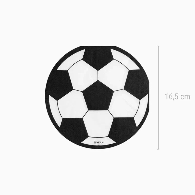Servilletas Papel Balón de Fútbol - Image 3
