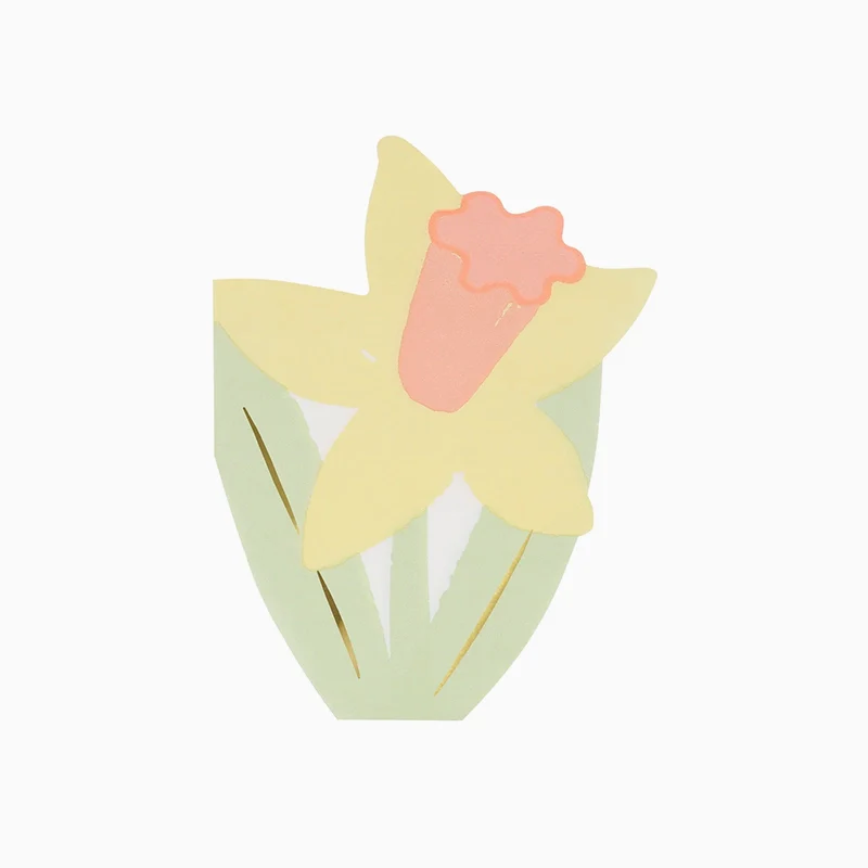 Servilleta Diseño Flor Pastel Surtido - Image 5