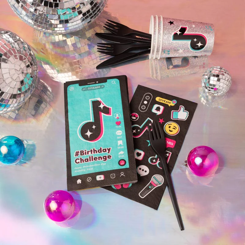 Servilletas Papel Pliegue 1/6 Doble Capa Music - Image 3