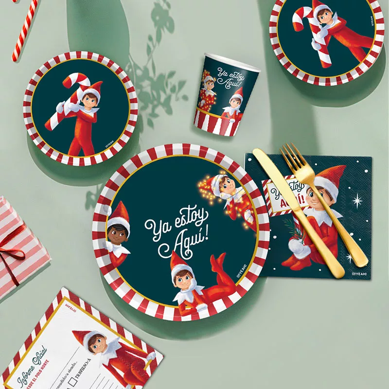 Servilleta Doble Capa Papel 33 x 33 cm Elfo Travieso - The Elf on the Shelf - Image 4