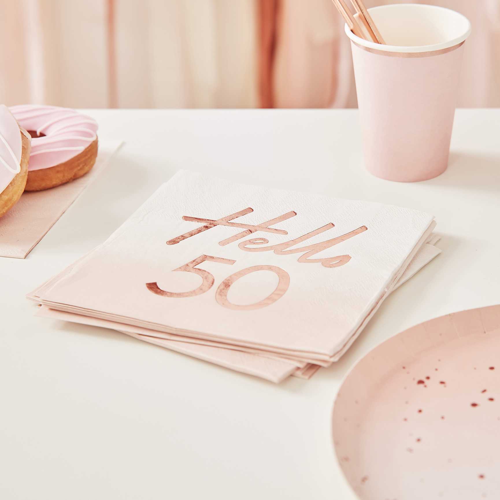 Servilletas Papel "Hello 50" - Image 2
