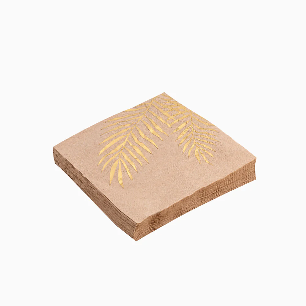 Servilletas Papel Natural Palmera 25 x 25 cm - Image 5