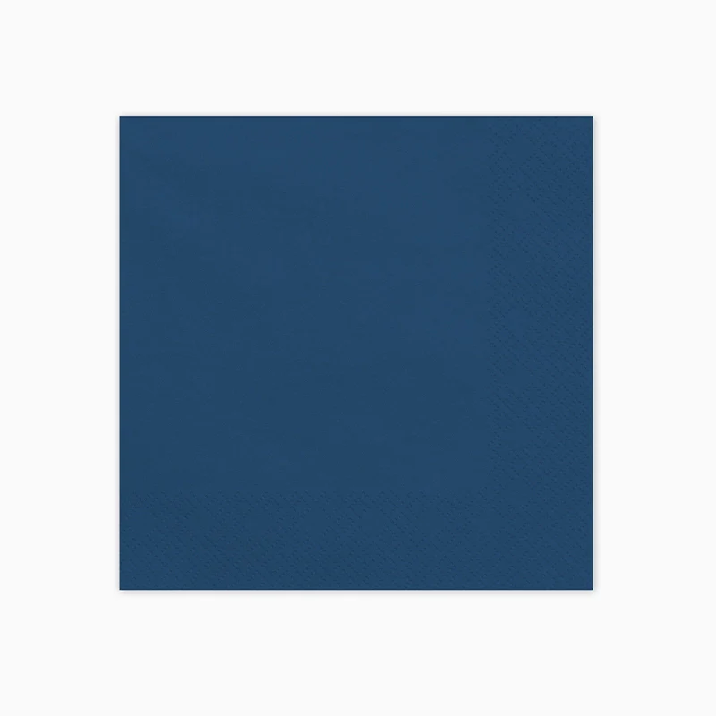 Servilleta Papel 33 x 33 cm Azul Marino