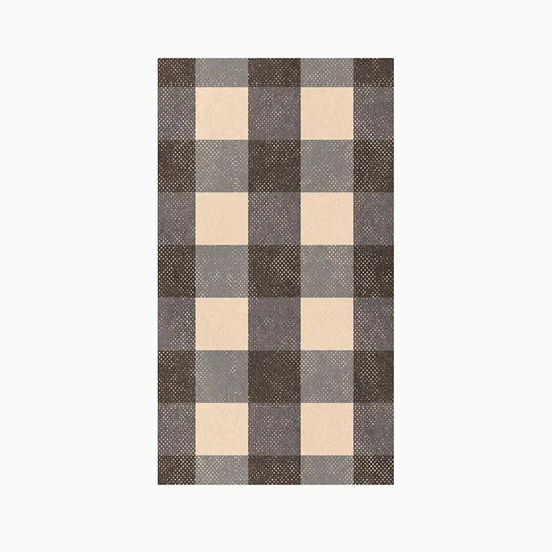 Servilleta Papel 33 x 40 cm Vichy Negro