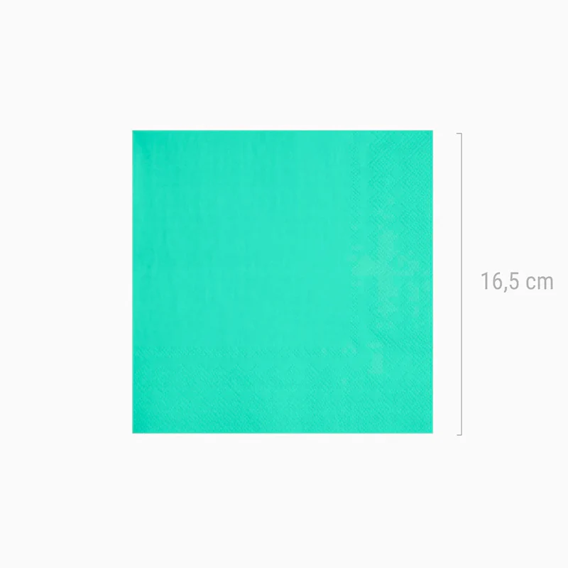 Servilletas Papel Verde Menta - Image 4
