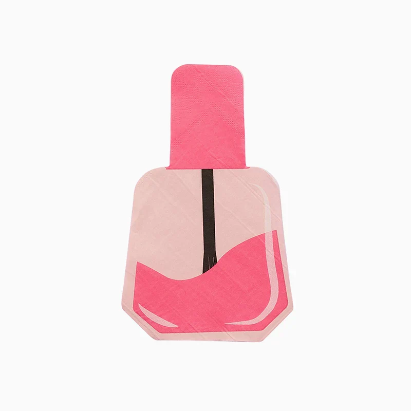 Servilleta Papel con Forma Esmalte Pijama Party