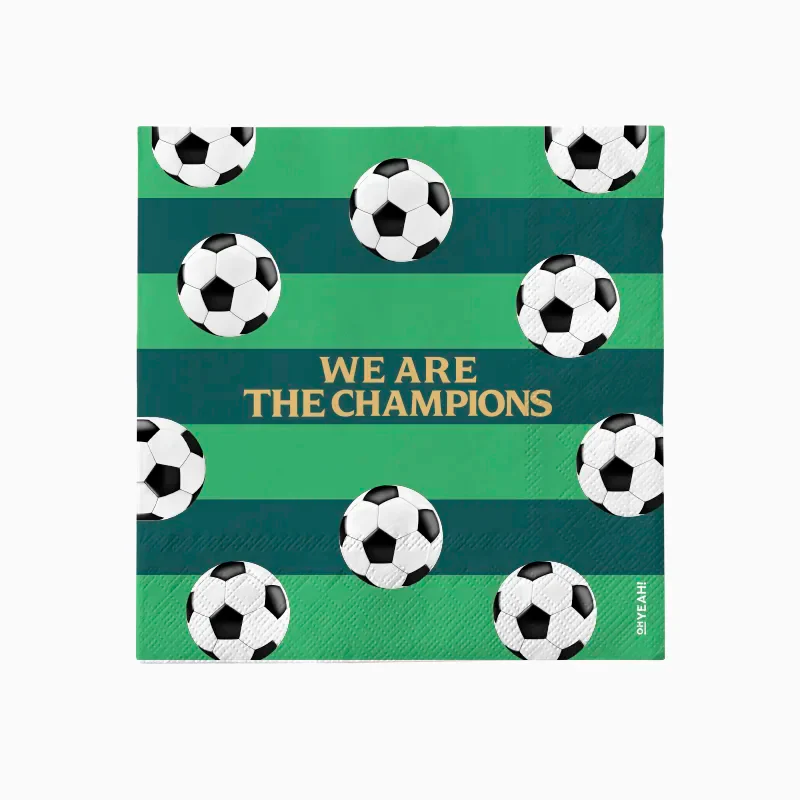 Servilleta Papel Doble Capa 33 x 33 cm Fútbol