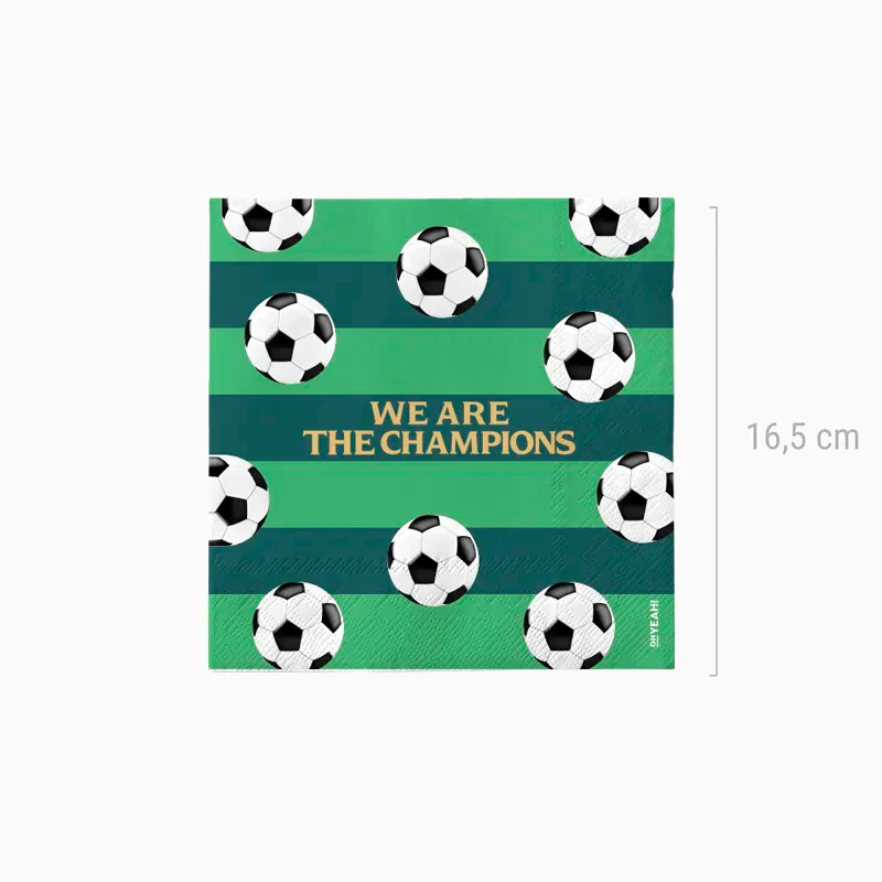 Servilleta Papel Doble Capa 33 x 33 cm Fútbol - Image 3