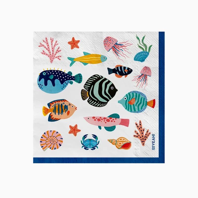 Palet Box Servilletas Papel Doble Capa Market Sea - Image 4