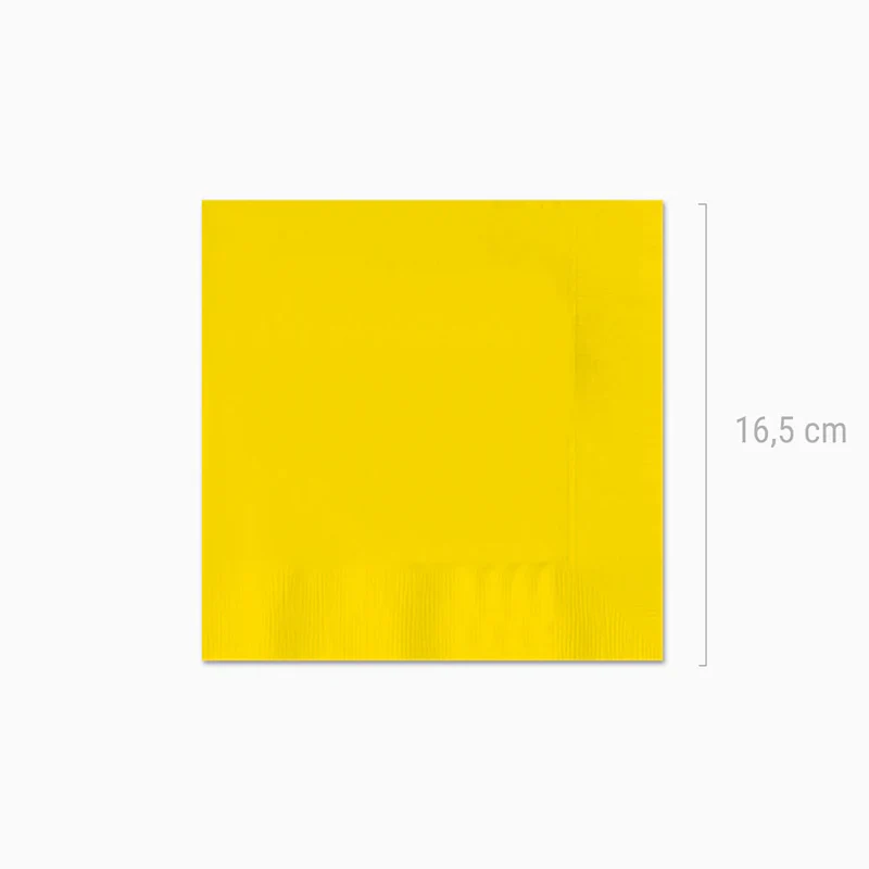 Servilletas Papel Flúor Amarillo - Image 4