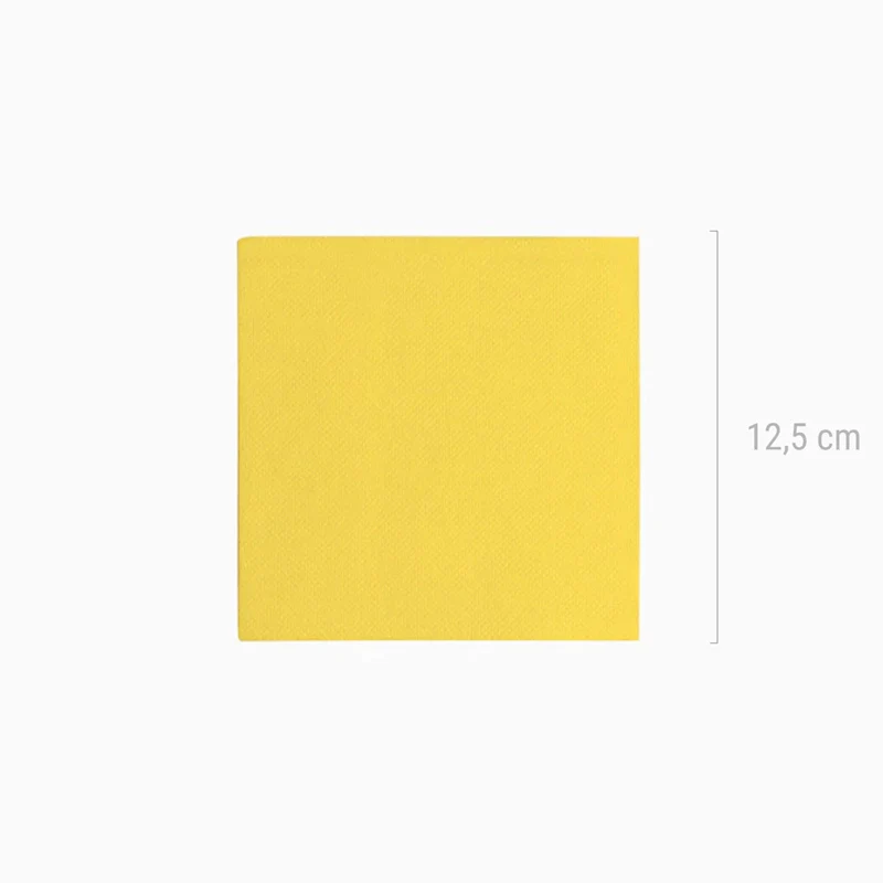 Servilletas Papel Premium 25 x 25 Amarillo - Image 3