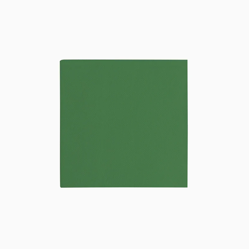 Servilletas Papel Premium 25 x 25 Verde Oscuro