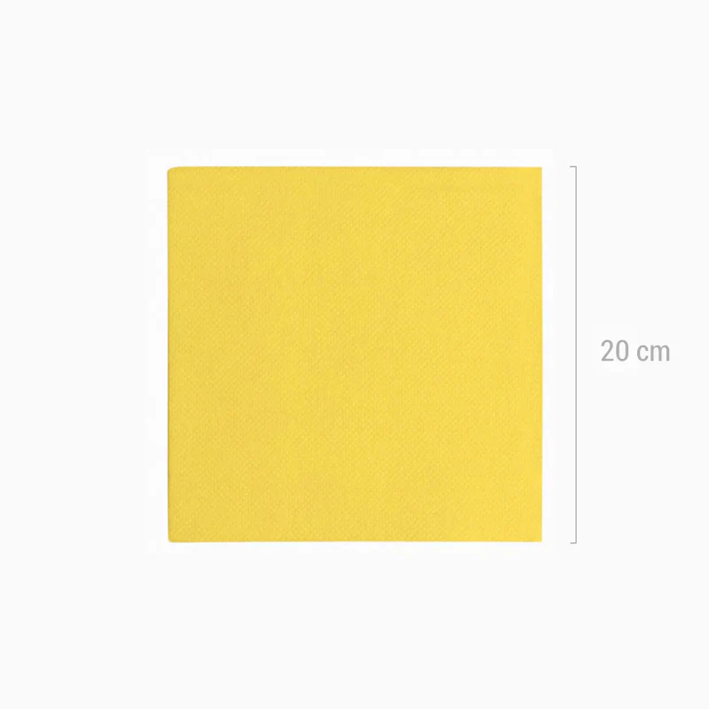 Servilletas Papel Premium 40 x 40 Amarillo - Image 6