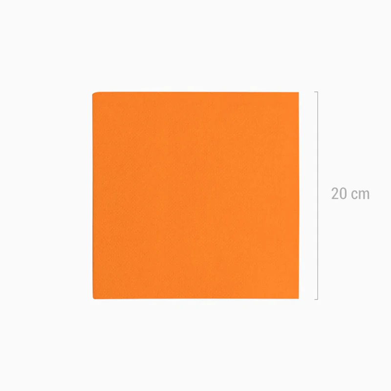 Servilletas Papel Premium 40 x 40 Naranja - Image 3