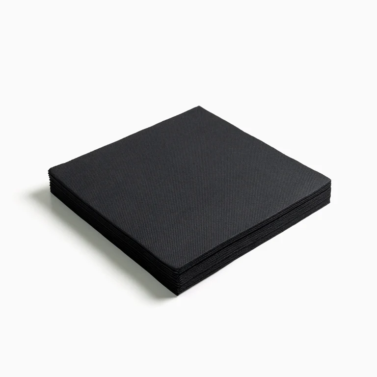 Servilletas Papel Premium 40 x 40 Negro - Image 2