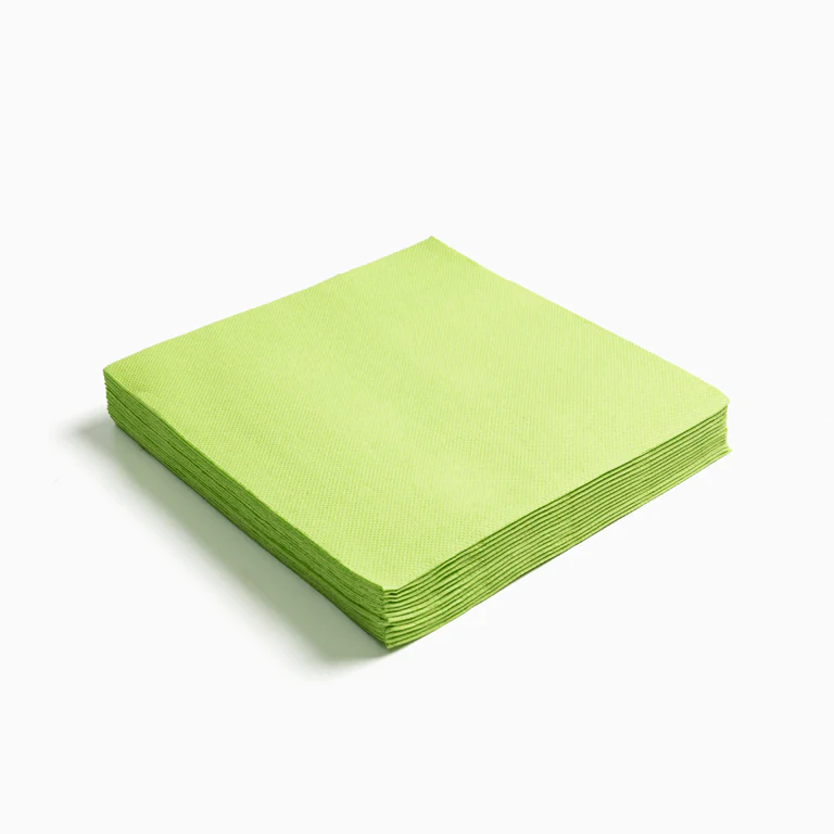 Servilletas Papel Premium 40 x 40 Verde Lima - Image 2