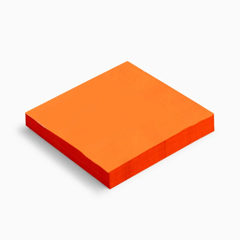 Servilletas Papel Doble Capa 33 x 33 cm Naranja - Image 3